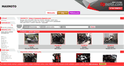 Desktop Screenshot of maxmoto.tipmoto.com